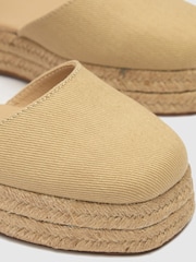 Schuh Lily Natural Espadrille Flats - Image 4 of 4