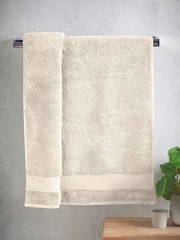 Natural Ecru Egyptian Cotton Towel - Image 2 of 6