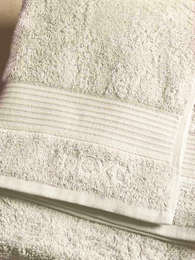 Natural Ecru Egyptian Cotton Towel - Image 3 of 6