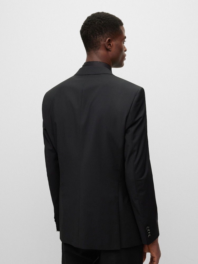 Schwarz - BOSS, BOSS, Slim-Fit-Anzugjacke - Bild 2 von 5
