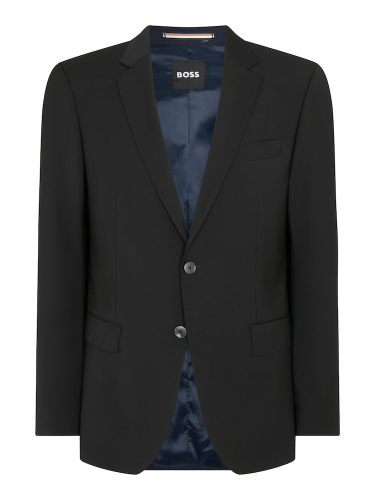 Schwarz - BOSS, BOSS, Slim-Fit-Anzugjacke - Bild 5 von 5