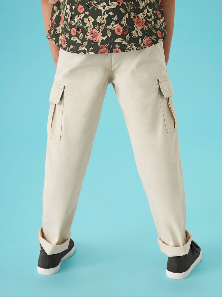 White Stuff 100% Cotton Caleb Cargo Trousers - Изображение 2 из 6