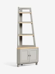Dove Grey Malvern Oak Effect Corner Shelf - Image 6 of 8