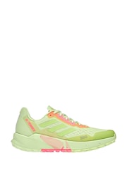 adidas Yellow adidas Terrex Agravic Flow 2 Trail Running Trainers - Image 1 of 3