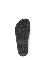 Jones Bootmaker Black South Beach Ladies Buckle Mule Sandals - Image 5 of 5