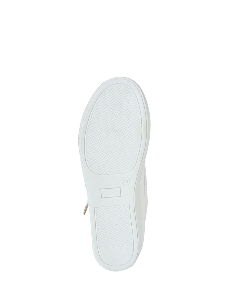 Jones Bootmaker Leather Lace-Up Trainers - Image 6 of 6