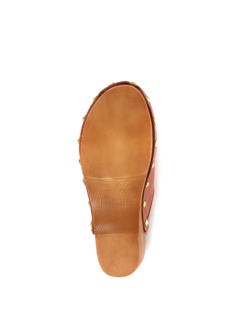 Jones Bootmaker Bronx Ladies Leather Clogs - Image 5 of 5
