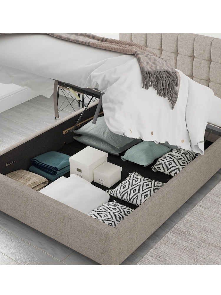 Aspire Furniture Minerals End Lift Sinatra Ottoman Storage Bed - Image 2 of 6
