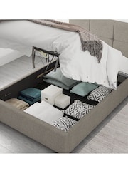 Aspire Furniture Grey Caine End Lift Ottoman Storage Bed - Image 2 of 5