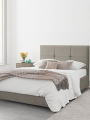 Aspire Furniture Grey Caine End Lift Ottoman Storage Bed - Image 3 of 5