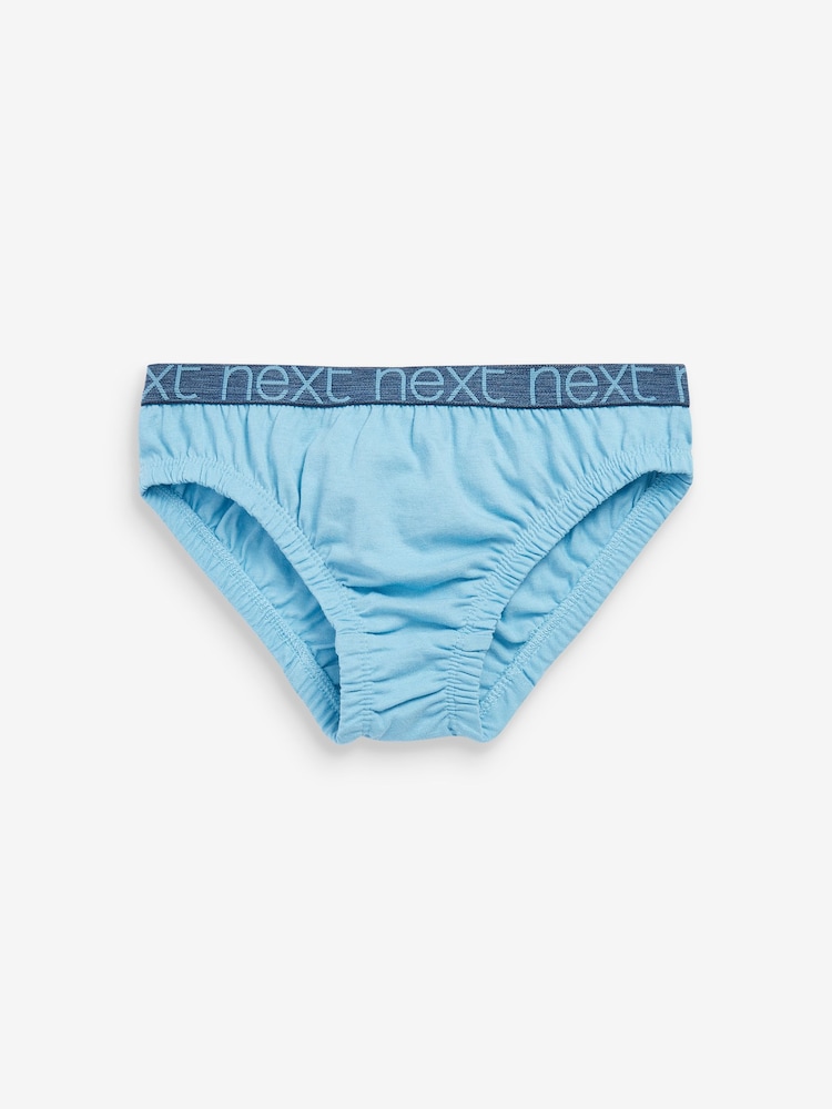Blue Jacquard Briefs 5 Pack (1.5-16yrs) - Image 1 of 7 Blue Jacquard Briefs 5 Pack (1.5-16yrs) - Image 1 of 7