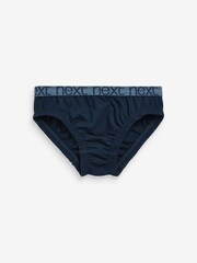 Blue Jacquard Briefs 5 Pack (1.5-16yrs) - Image 2 of 7