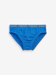 Blue Jacquard Briefs 5 Pack (1.5-16yrs) - Image 5 of 7