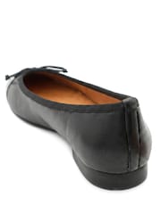 Jones Bootmaker Black-Black Olivie Leather Pumps - Image 6 of 6