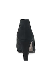 Gabor Amien Black Suede Ankle Shoes - Image 2 of 5