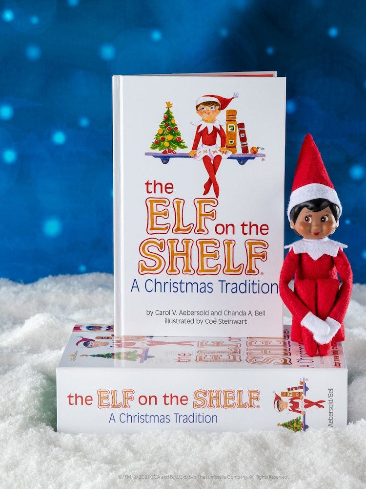 The Elf on the Shelf Christmas Tradition: Includes One Scout Elf Girl, Brown Eyes - Image 1 of 3