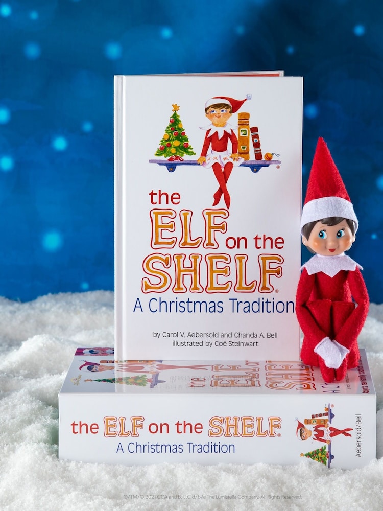 The Elf on the Shelf Christmas Tradition: Includes One Scout Elf Girl, Blue Eyes - Image 4 of 4