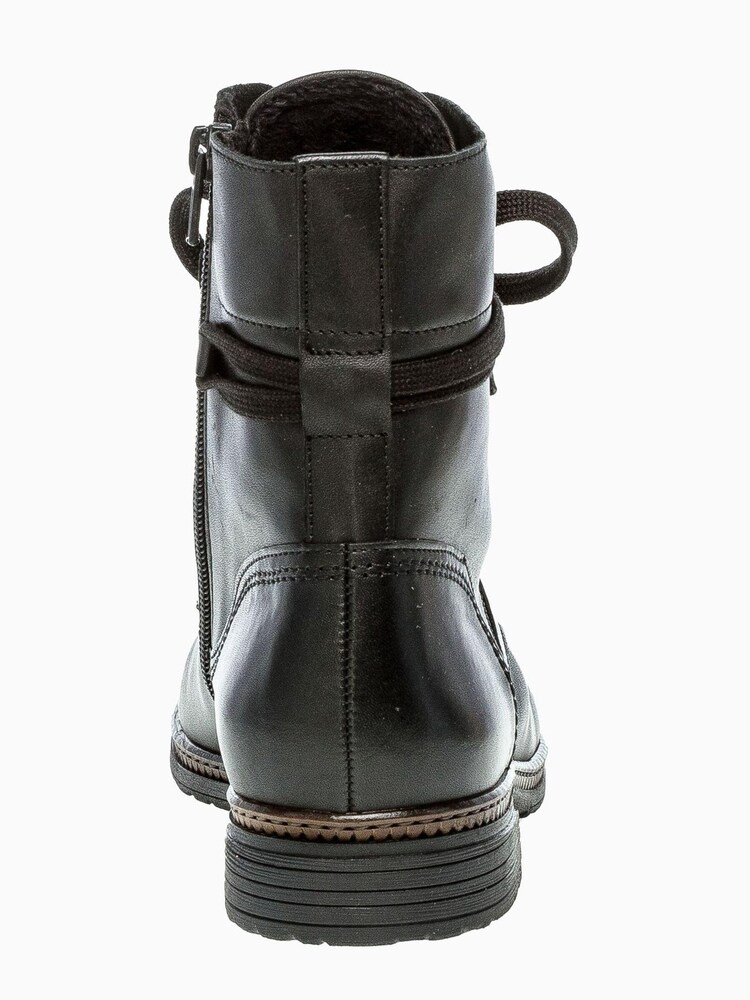 Gabor Nerissa Black Leather Ankle Boots - Image 5 of 5