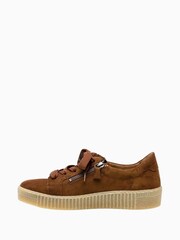 Gabor Brown Wisdom New Whiskey Suede Casual Shoes - Image 2 of 5