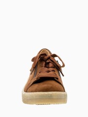 Gabor Brown Wisdom New Whiskey Suede Casual Shoes - Image 4 of 5
