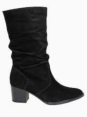Gabor Ramona Suede Mid Leg Boots - Image 1 of 7