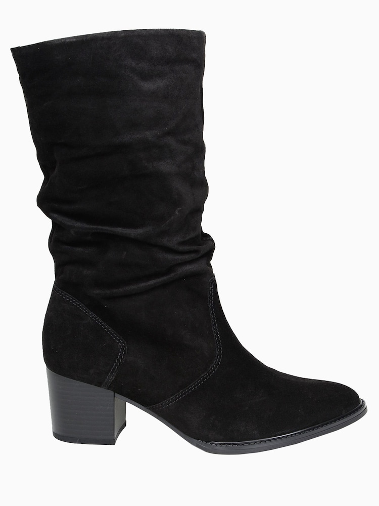 Gabor Ramona Suede Mid Leg Boots - Image 1 of 7