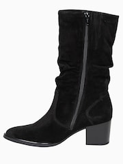 Gabor Ramona Suede Mid Leg Boots - Image 2 of 7