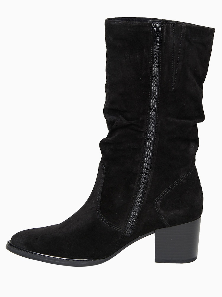 Gabor Ramona Suede Mid Leg Boots - Image 2 of 7