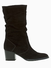 Gabor Ramona Suede Mid Leg Boots - Image 3 of 7