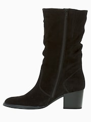 Gabor Ramona Suede Mid Leg Boots - Image 4 of 7
