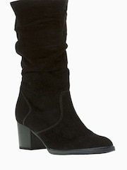 Gabor Ramona Suede Mid Leg Boots - Image 5 of 7