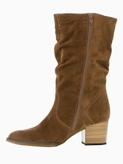 Gabor Ramona Suede Mid Leg Boots - Image 2 of 5