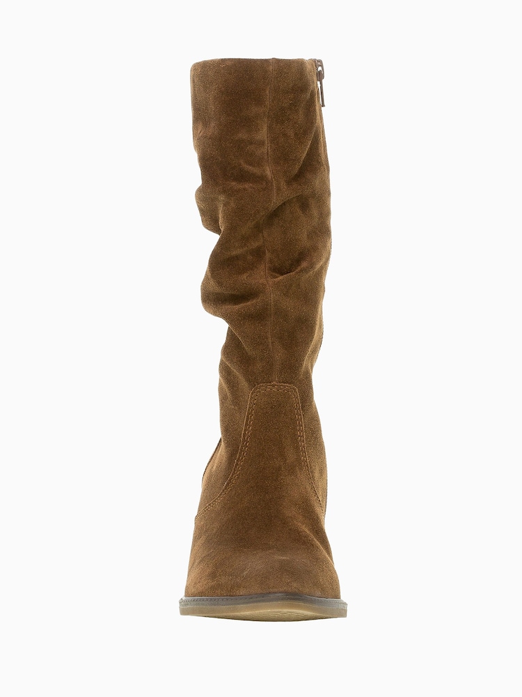 Gabor Ramona Suede Mid Leg Boots - Image 4 of 5