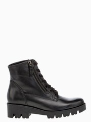 Gabor Black Jo Jo Leather Ankle Boots - Image 1 of 5