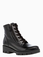 Gabor Black Jo Jo Leather Ankle Boots - Image 3 of 5