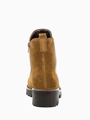 Gabor Brown Newport Cognac Suede Chelsea Boots - Image 4 of 5