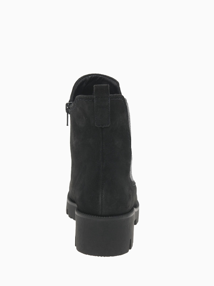 Gabor Newport Dark Grey Suede Chelsea Boots - Image 5 of 5