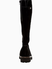 Gabor Black Be-Bop Suede Calf Long Boots - Image 2 of 5