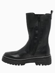 Gabor Black Gaby Leather Chelsea Boots - Image 2 of 6