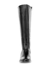 Gabor Black Isla Medim Calf Fit Leather Long Boots - Image 4 of 4