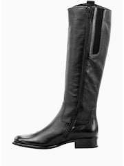 Gabor Brook Slim Calf Fit Leather Long Boots - Image 2 of 5