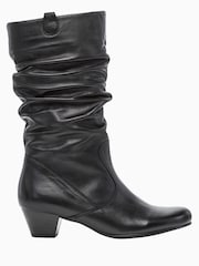 Gabor Black Rachel Calf Leather Boots - Image 1 of 5