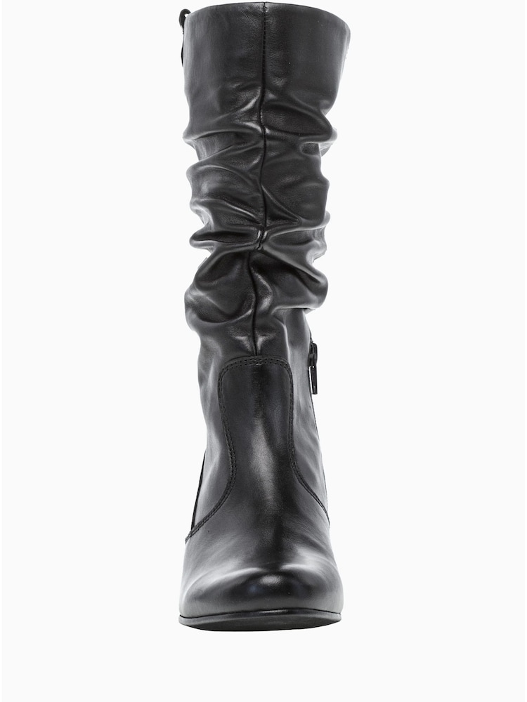 Gabor Black Rachel Calf Leather Boots - Image 4 of 5