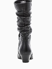 Gabor Black Rachel Calf Leather Boots - Image 5 of 5