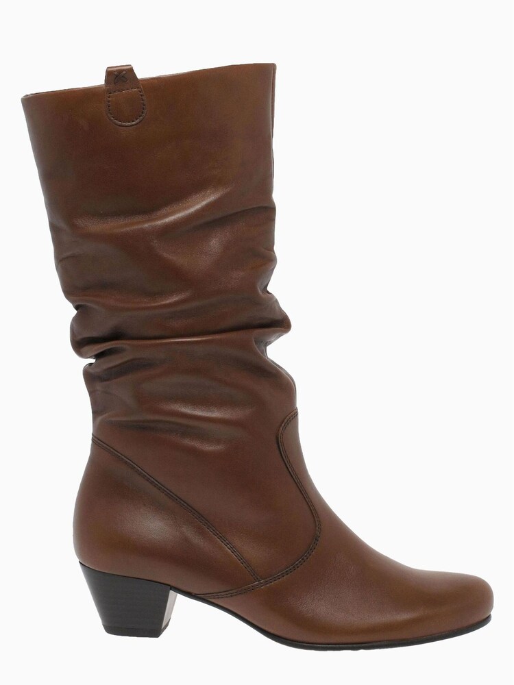 Gabor Brown Rachel Calf Leather Boots - Image 1 of 6