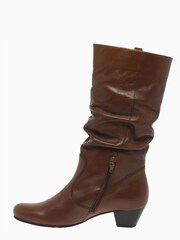Gabor Brown Rachel Calf Leather Boots - Image 2 of 6