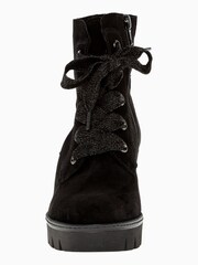 Gabor Ulrika Black Suede Ankle Boots - Image 4 of 5