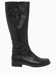 Gabor Nevada Black M Vario Calf Fit Boots - Image 1 of 5