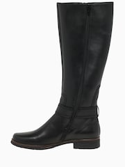 Gabor Nevada Black M Vario Calf Fit Boots - Image 2 of 5