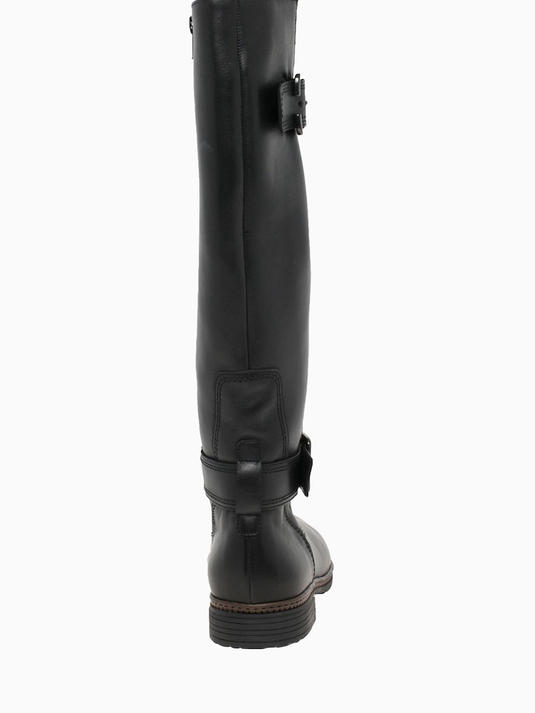 Gabor Nevada Black M Vario Calf Fit Boots - Image 5 of 5